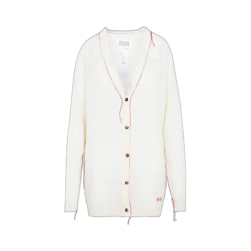 Maison Margiela V-Neck Knitted Cardigan