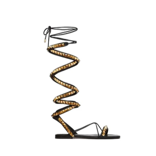 No Limit Rivet Flat Sandals