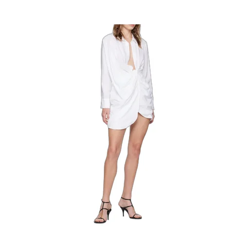 La Robe Bahia Draped Shirt Dress