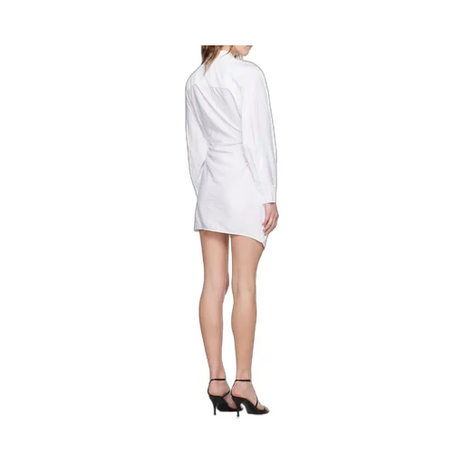 La Robe Bahia Draped Shirt Dress