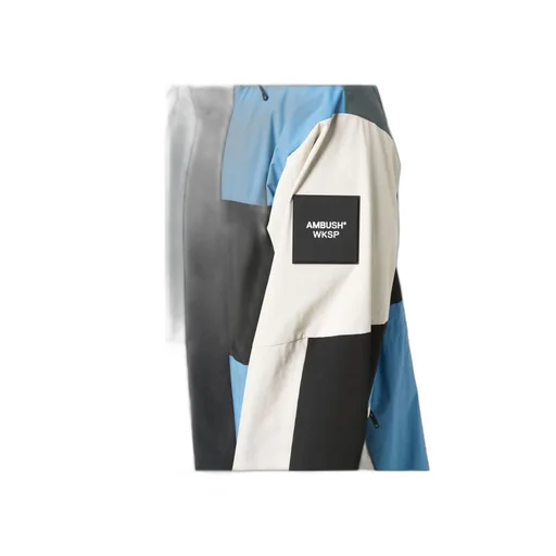 Colour-Block Hooded Jacket