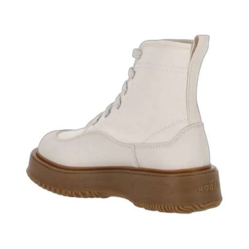 Hogan Untraditional Lace-Up Ankle Boots
