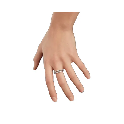 B. Zero1Logo Carved Ring