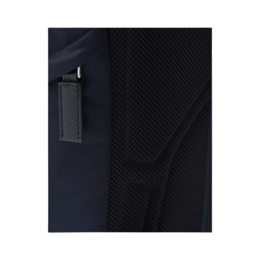 Prada Logo Plaque Buckled Backpack