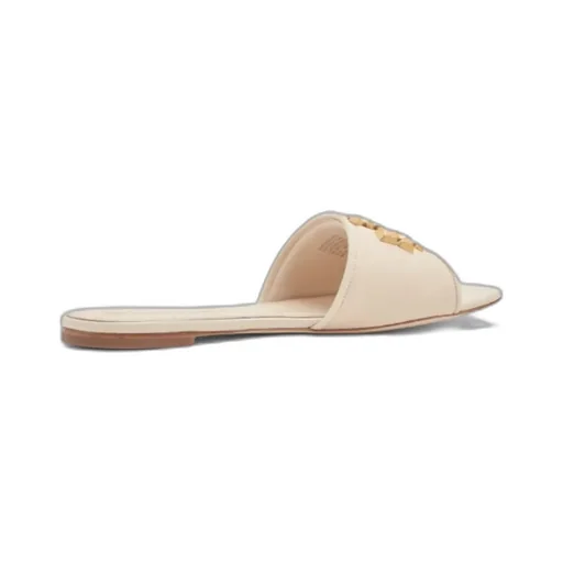 Tory Burch Eleanor Logo-Plaque Sandals