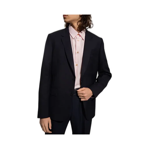 Single-Breasted Wool Blazer