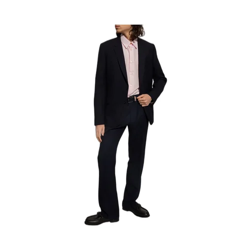 Single-Breasted Wool Blazer