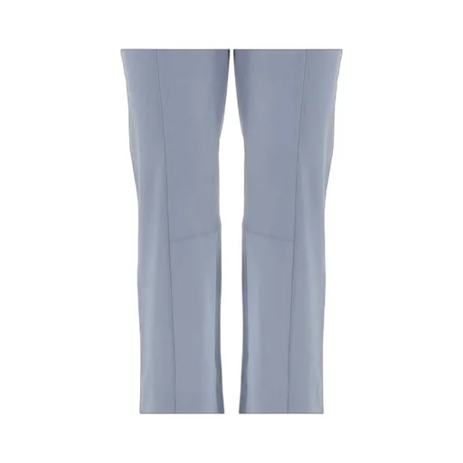 Wool-Blend Flared Trousers