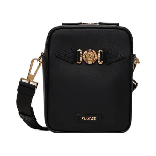 Versace Medusa Zipped Messenger Bag