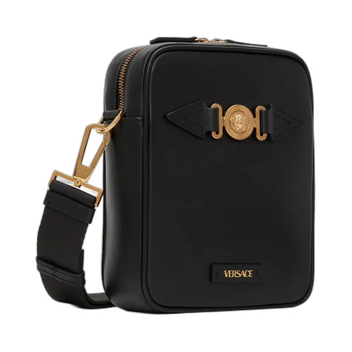 Versace Medusa Zipped Messenger Bag