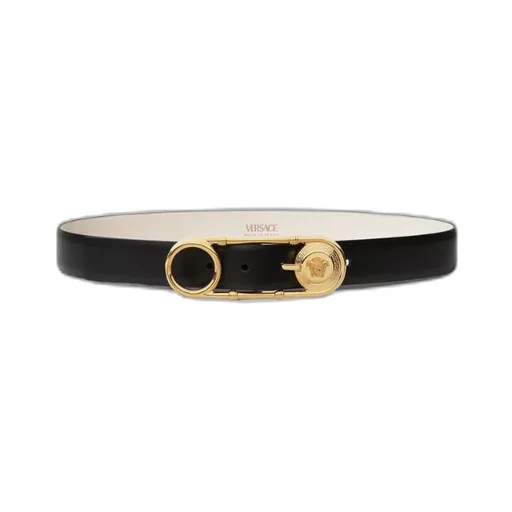 Versace Medusa Detailed Safety-Pin Belt