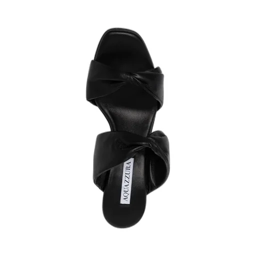 Strapped Open Toe Mules