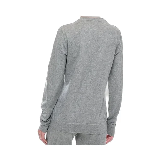 Round-Collar Long-Sleeve Hoodie