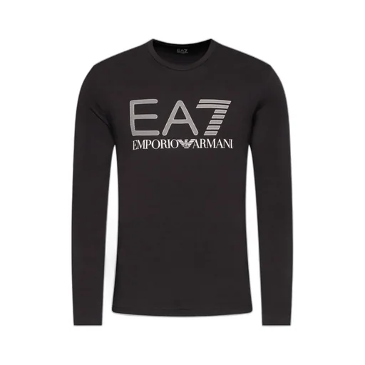 T-Shirt With Round Neck And Long Sleeves