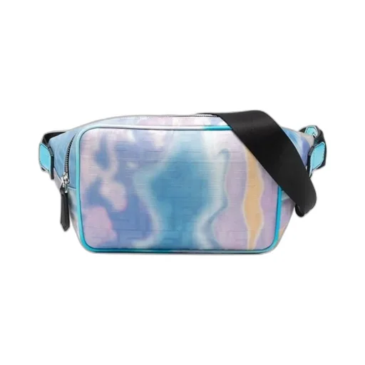 Fendi Tie-Dye Monogram Zipped Belt Bag