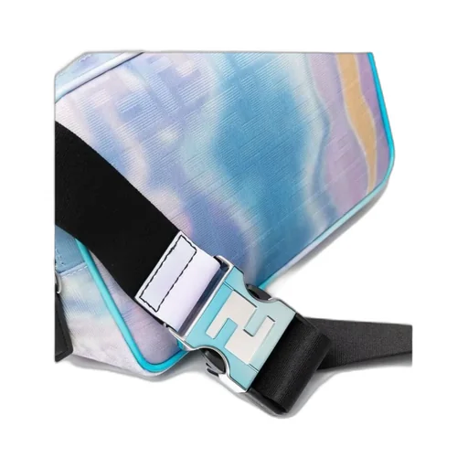 Fendi Tie-Dye Monogram Zipped Belt Bag