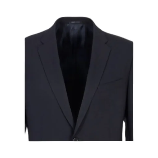 Wool Two-Button Suit Jacket