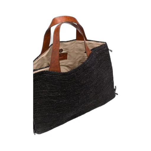 Ibeliv Onja Woven Fringed Tote Bag