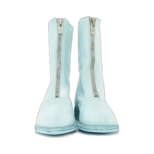 Front Zipper Design Middle Boot