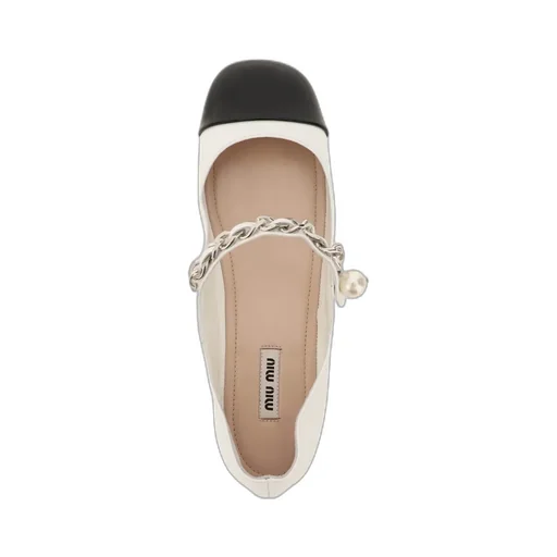Metal Chain Ballet Shoes