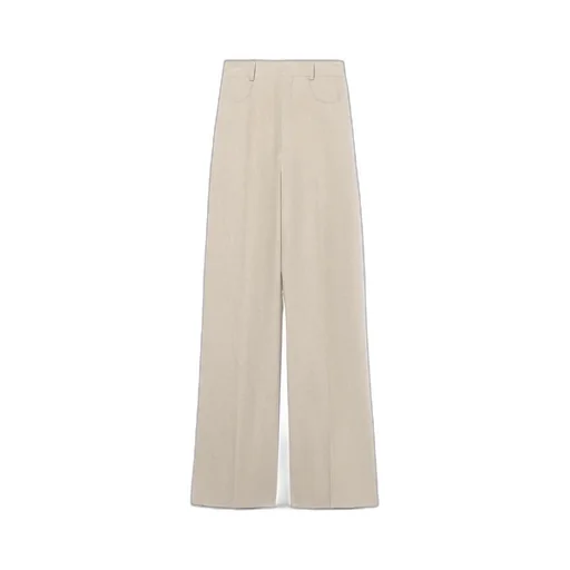 Jacquemus Le Pantalon Sauge High-Waist Flare Pants