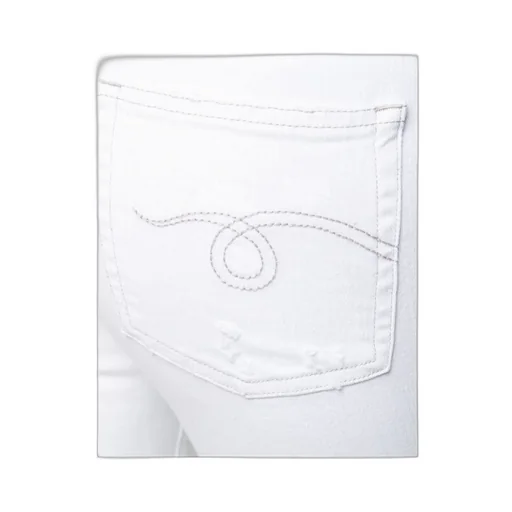 Worn Flared Jeans