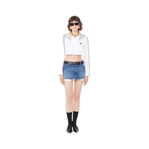 Denim Miniskirt