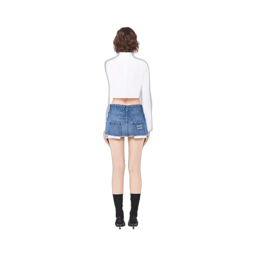 Denim Miniskirt