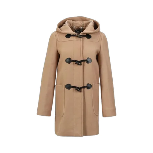 Long-Sleeved Hooded Coat