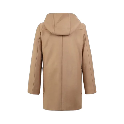 Long-Sleeved Hooded Coat