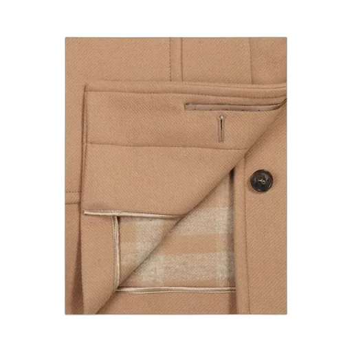 Long-Sleeved Hooded Coat