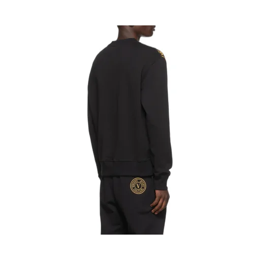 Baroque-Print Long-Sleeve Sweatshirt