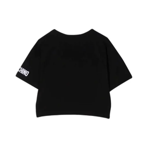 Teddy Bear-Print Short-Sleeved T-Shirt