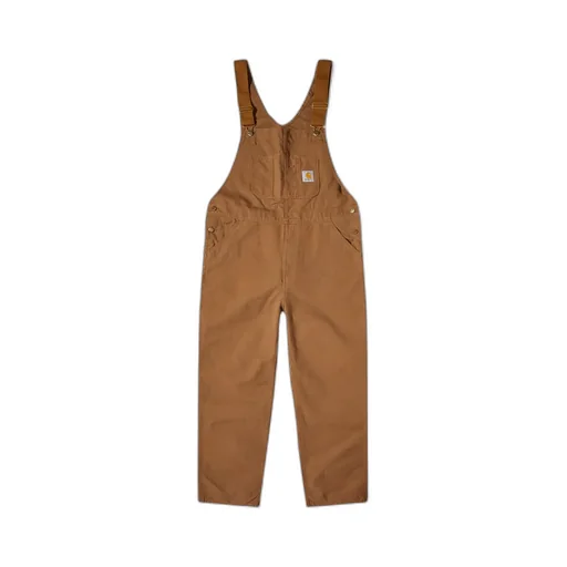 Logo-Patch Straight-Leg Dungarees