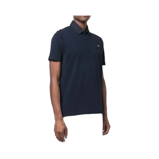 Logo-Patch Short-Sleeve Polo Shirt