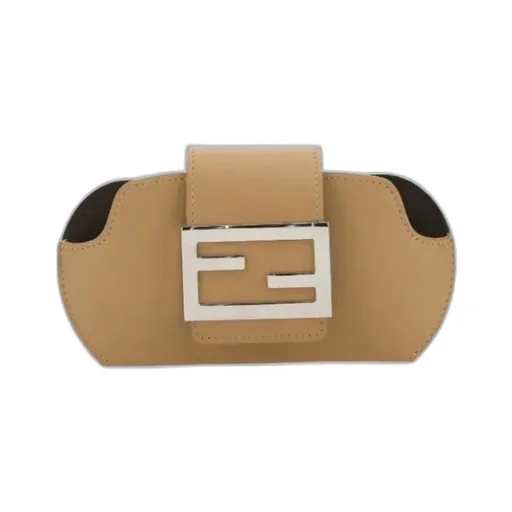 Fendi Ff Baguette Clasp Glasses Case
