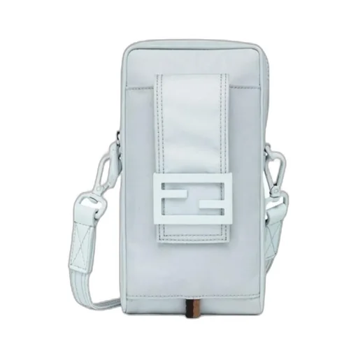 Fendi Ff Baguette Buckle Crossbody Bag