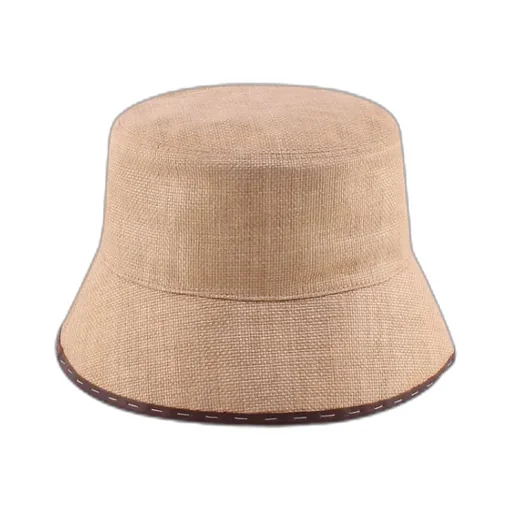 Fendi Ff Motif Patch Interwoven Bucket Hat