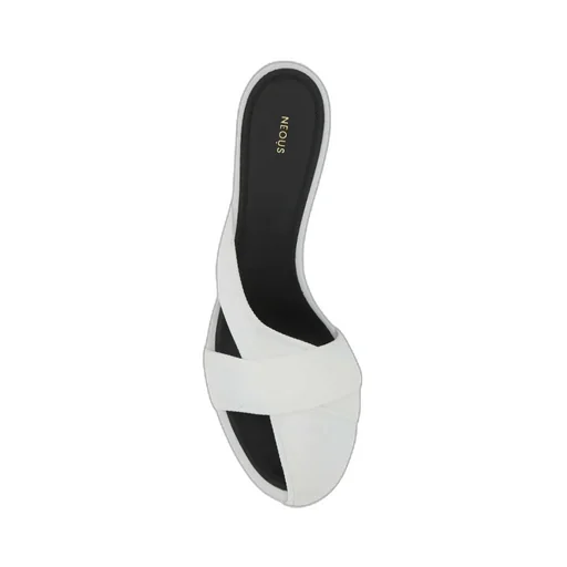 Neous Ogma Knit Cut Out Detailed Mules