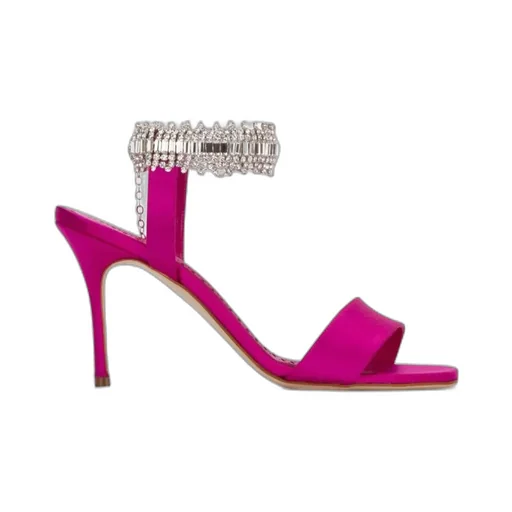 Manolo Blahnik Embellished Strappy Sandals