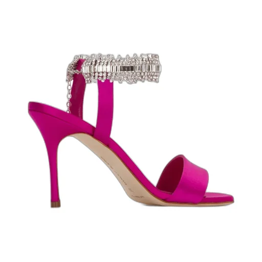 Manolo Blahnik Embellished Strappy Sandals