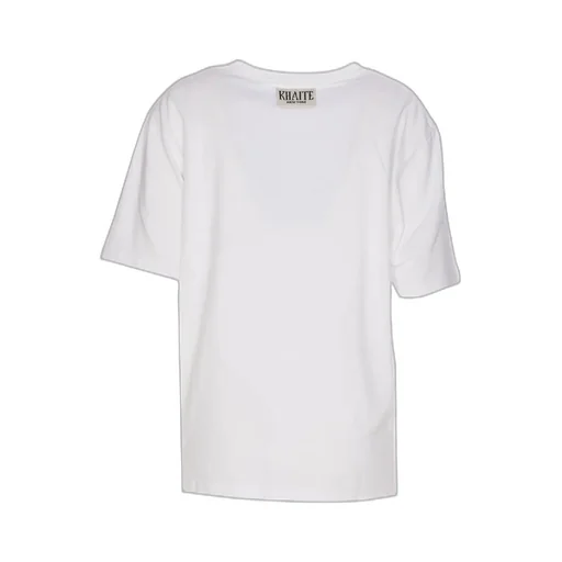 Khaite The Mae Logo Patch Crewneck T-Shirt