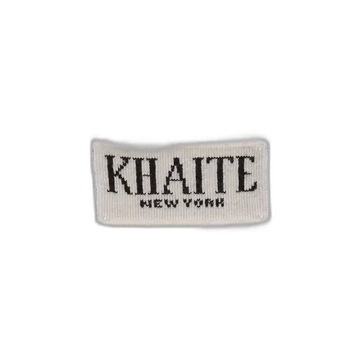 Khaite The Mae Logo Patch Crewneck T-Shirt