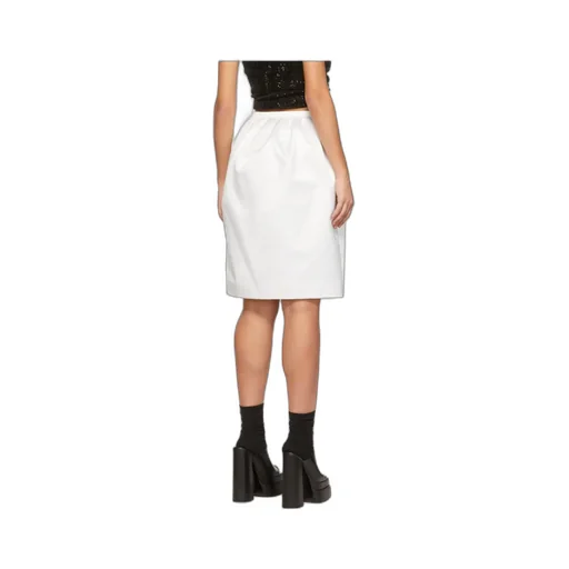 Emblem High Waist Skirt