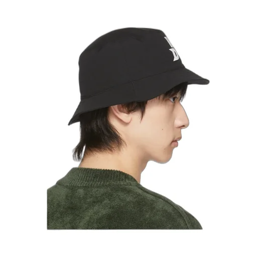 Logo-Print Detail Bucket Hat