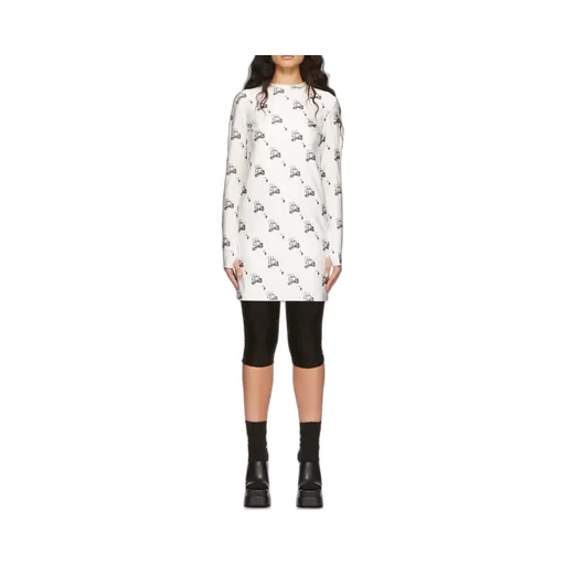 All-Over 11-Print Dress