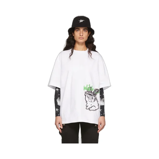 Logo-Print Oversized T-Shirt