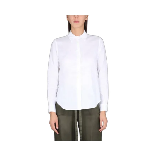 Aspesi Pointed-Collared Buttoned Shirt