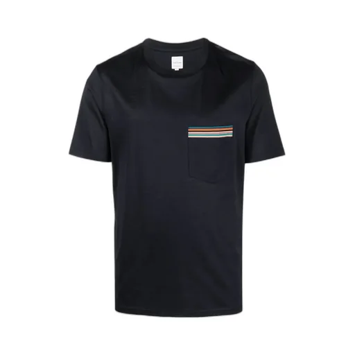 Paul Smith Stripe Detailed Crewneck T-Shirt
