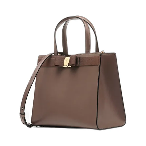 Ferragamo Vara Bow Detailed Medium Tote Bag